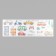 Sticker Plastic Interior Color "City Transport" 30x90 cm