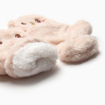 Teenage mittens minku Mishka 24 cm beige-6