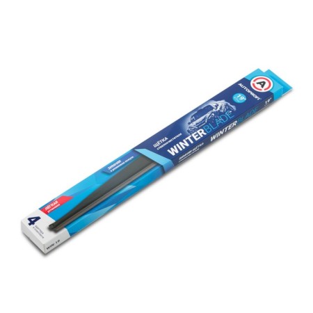 Autoprofi wiper brush, winter, in a rubber casing, 4 adapters 19 inches, 475 mm 9868-5