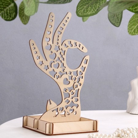 Strack for jewelry "Hand", 24 x 12 x 12 cm