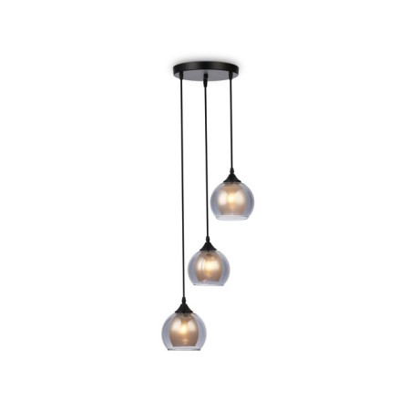 Suspended Ambrella Light, Modern, TR3541, 3HE27, Black Color-1