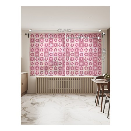 Photo "panel in a flower", size 145x180 cm, 2 pcs-1