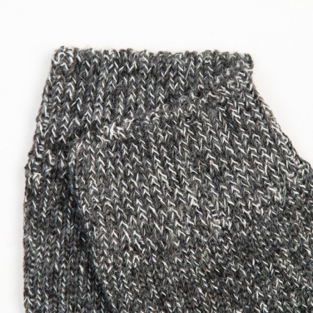 Male woolen socks "Rubchik", dark gray color, size 27-1