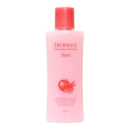 Moisturizing anti -aging toner for the face of Deoproce, with Ganata extract, 380 ml