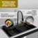 Zein M03, S = 3.0 and 0.7mm, mixer, basket, cutting board, siphon, graphite