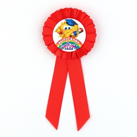 Icon - Order for graduation "Graduate of kindergarten", D = 6.7 cm-2