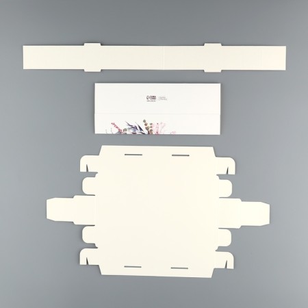 Box for sweets, confectionery packaging, 5 cells, “wreath”, 5 x 21 x 3.3 cm-7