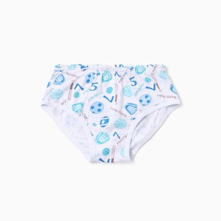 Panties for a boy swimming 7116, color mix, river 36-4