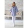 Female blouse, size 42, blue color