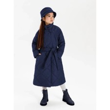 Stygoy coat for girls Trendy, height 128-134 cm, blue color