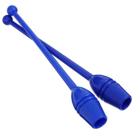 Bulava for rhythmic gymnastics inserted Grace Dance, 35 cm, blue color-2