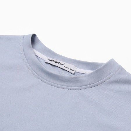 Children's T -shirt KAFTAN, p. 34 (122 - 128 cm), gray-10