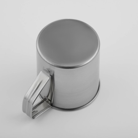 Stainless steel mug of the India, 330 ml, d = 7.8 cm-6