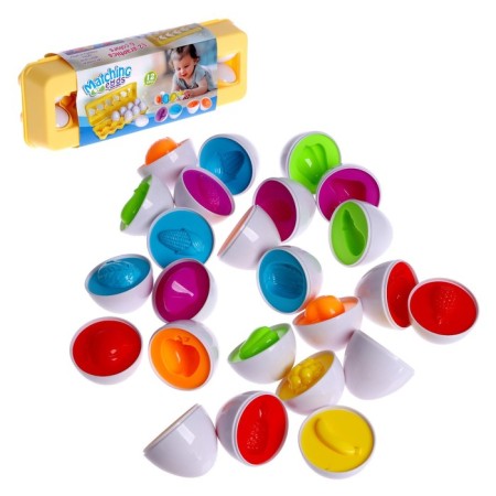 Sorter "Fruits and Vegetables", 12 eggs in a set