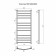 Water towel Terminus "Classic" P12, 500x1200 mm, lower connection, chrome