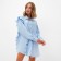 Women's costume (blouse, shorts) minku: casual collection Blue color, rr 48