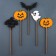 Topper for Halloween cake, assorted, set, 5 pcs.