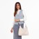 Female bag Textura, bag, large size, beige color