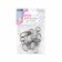 Metal carbine, 38 × 12 mm / 10 × 1 mm, 6 pcs, silver color