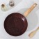 Forged pan Magistro Natural. Brown, D = 24 cm, Soft-Touch handle, anti-stick coating, induction, brown color