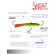 Balancir Lucky John Classic 7 + tee, 7 cm, color 31rt blister