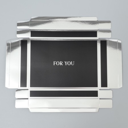 Gift folding box, packaging, “for you”, 21 x 15 x 7 cm-4