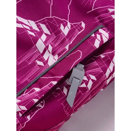 Ski costume for a girl, height 86 cm, raspberry color-21