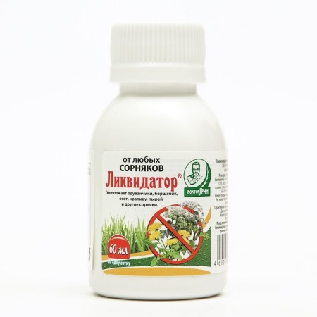 The means of continuous destruction of weeds "Liquidator", 60 ml-6