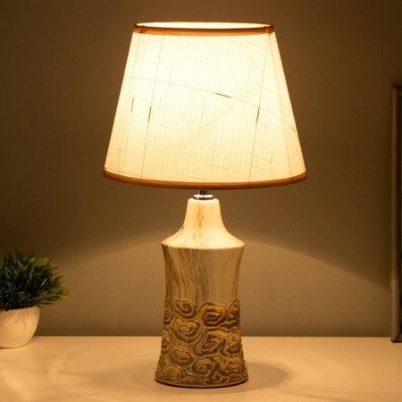 E14 40w 40w beige-gold 23x23x40 cm desktop-1