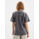 Women's T-shirt with rhinestones Mist, gray, r.-r. L.