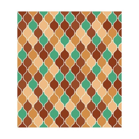 A set of napkins for setting the table "Classic ornament", rectangular, size 32x46 cm, 4 pcs-2