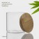 Glass Bank for bulk products with a bamboo cover "Eco", 550 ml, 10 × 10.5 cm