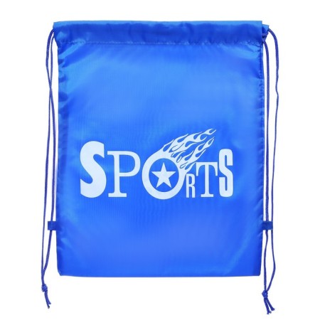 A bag for shoes 420 x 340 mm, calligrata Sport 1, (soft polyester, density 210d), blue mix-5