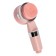 Shower watering can Zein Z3549, D = 60 mm, 3 modes, with rubber brushes, gel compartment, pink