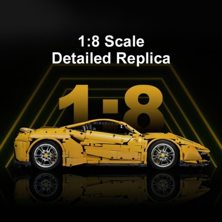 Radio -controlled designer "Sports", 3187 parts-5