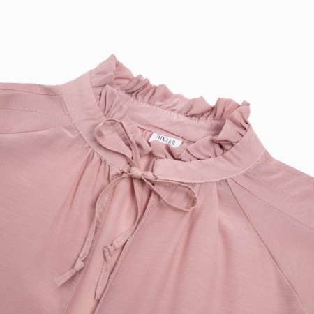 Women's blouse minku: enjoy color pink, river 50-8