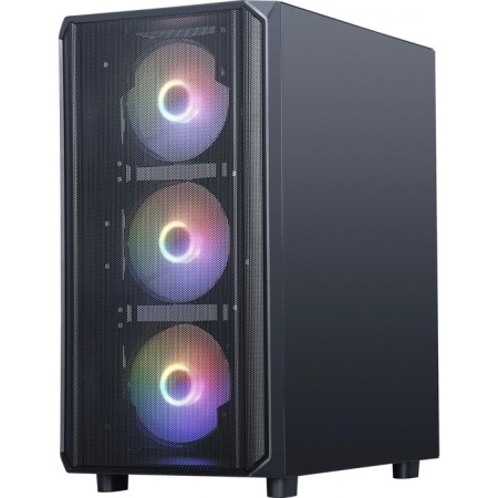 The ACCORD 3602 Black Building Black BP ATX 2XUSB3.0 1xusb3.1 Audio Bott PSU-2