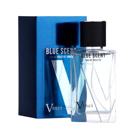 Men's toilet water Vinci Blue Scent (based on Blue Seduction), 100 ml