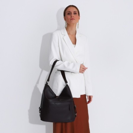 Love bag with lightning, brown color-6