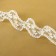 Lace on a grid 30 mm × 9 ± 0.5 m, white color