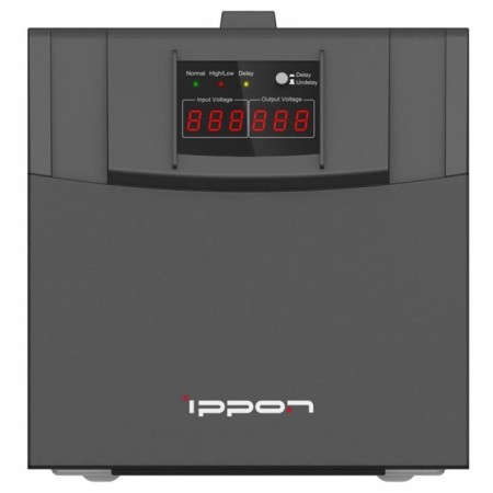 IPPON AVR-3000 voltage stabilizer, 3000W, 3000VA, black-1