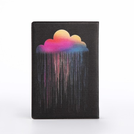 Cover for passport, black color-1