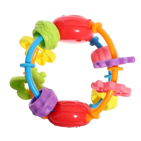 Baby rattle with teeth teething, mix-5