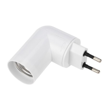 Listener for mounting in a plug-in network socket adapter basement AC 220V-E27