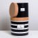 A set of round boxes 5 in 1, gift packaging, “craft”, 15 x 15 x15 - 23 x 23 25 cm