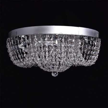 Isolde chandelier 6x60W E14 chrome 50x50x23cm-1
