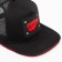 Minaku baseball cap with a patch color black, size 56-58