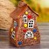 Aroma lace house "Carousel", 14 cm, handmade, mix
