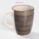 Mug ceramic share "sea world", 360 ml, brown color