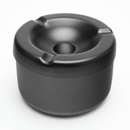 Stainless steel ashtray, 8 x 5.4 cm-1